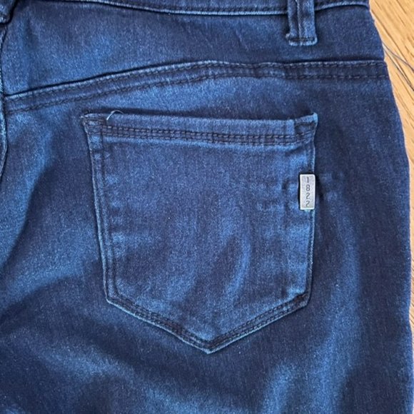 1822 Denim Women's Mid-Rise Butter Skinny Stretch Jeans (6) Excellent Condition - Picture 11 of 11